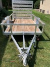5’ by 8’ Aluminum Trailer (like new) - (Green Bay)