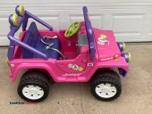Pink Barbie Jeep Wrangler - (Sherman)