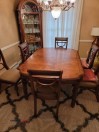 Dining room table with 6 chairs - (Charlotte)
