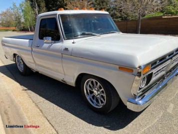 1977 Ford dentside shortbed(old patina paint scratch/dents) - (Chico)