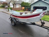 16ft Alumaweld Drift Boat - (Eugene)