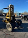 Piggy back Kubota diesel three wheel forklift fork truck