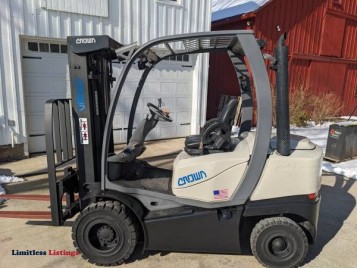 Forklift, ''Diesel'' 5000 pound capacity, 2021 Crown - (Painesville Ohio)