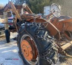 WD 45 Allis Chalmers, loader, plow, cultivator - (Eveleth)