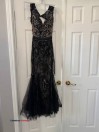 WEDDING/ PROM DRESS BLACK - (indio)