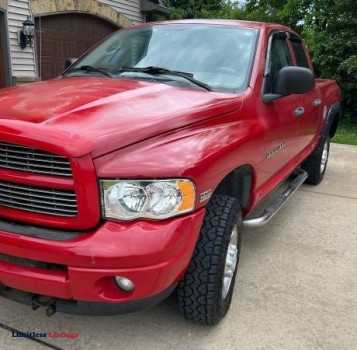 2004 Dodge Ram 2500, HD,4x4, 5.7 Hemi, Larime, 6 ¼