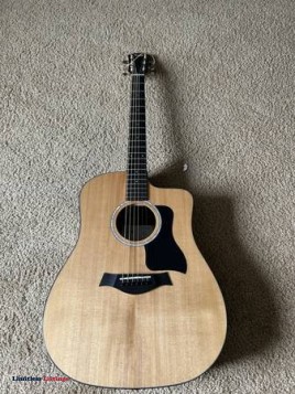 Like New Taylor Dreadnought Acoustic Electric Guitar and Case - (Bellingham)