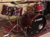 Sonor Delite Shellpack Red Cherry - (Belmont)