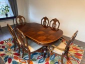 Dining table with chairs - (West Salem)
