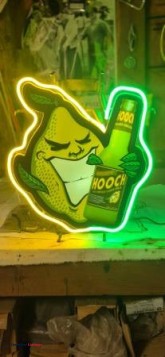 Hooch Neon Sign - (Riddle)