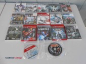 Large Lot Playstation 3 Video Games Cleaned and Polished - (Helena)