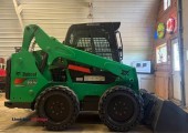 2019 BOBCAT S570 SKID STEER, ONLY 339 HOURS, JOYSTICK, A/C (WAHPETON)