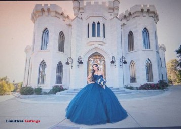 Navy Blue Quinceanera Dress - (Vacaville)